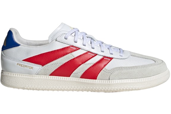 adidas Predator 24 League Low Freestyle Cloud White Better Scarlet Royal Blue