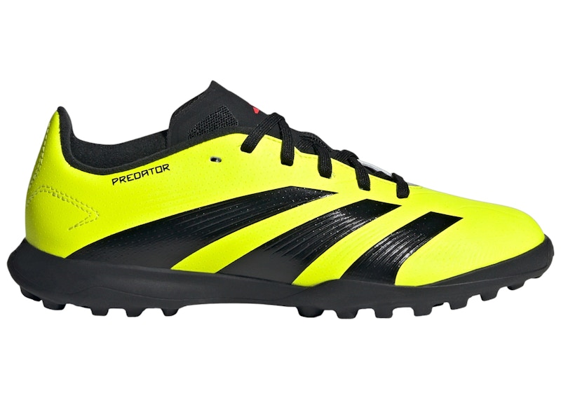Pre-owned Adidas Originals Predator 24 League Turf Team Solar Yellow Sneakers In Team Solar Yellow 2/core Black/solar Red In Multi