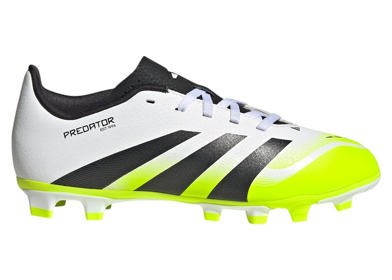 Pre-owned Adidas Originals Predator Club Fg/mg Sneakers In Cloud White/core Black/lucid Lemon In Multi