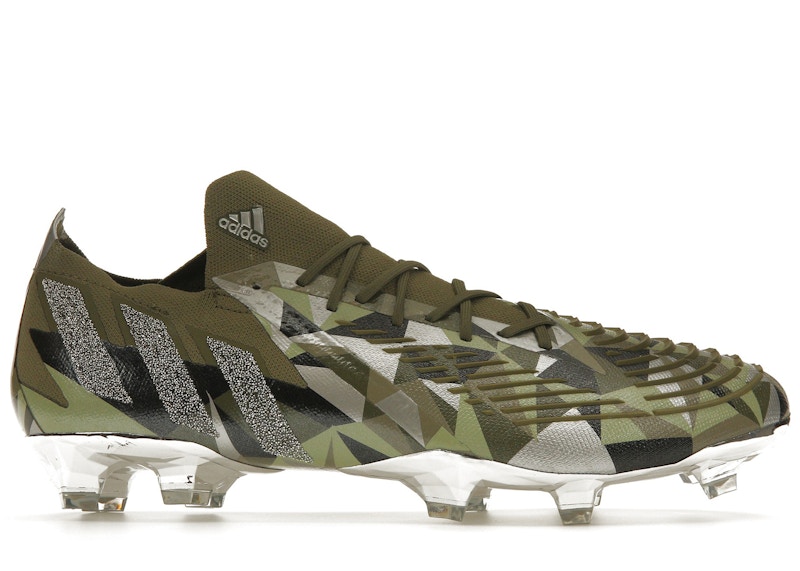 adidas Predator Edge Crystal+ FG Focus Olive Men's - GX3913 - US