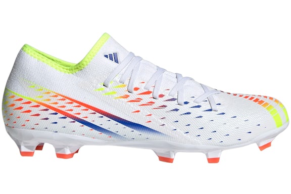 adidas Predator Edge.3 Low FG Cloud White Solar Yellow Power Blue