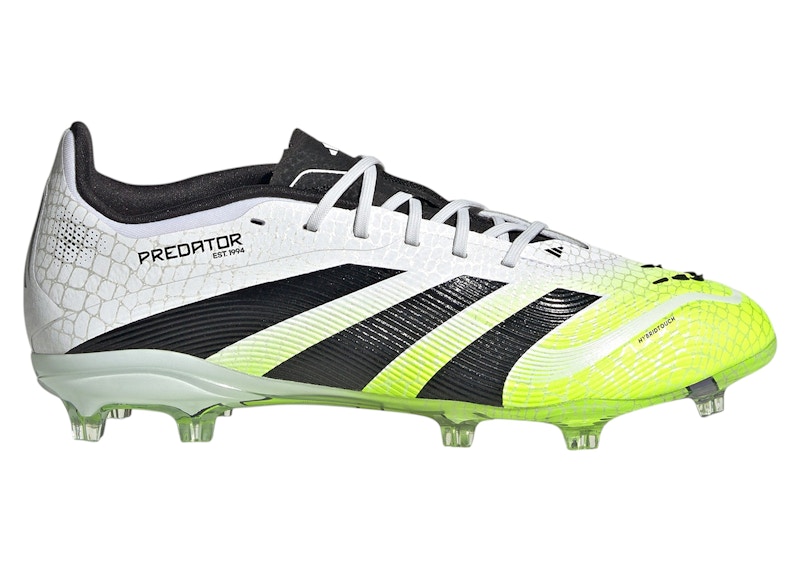 adidas Predator Elite FG Cloud White Core Black Lucid Lemon