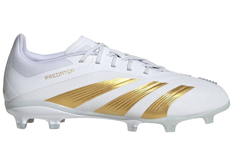 Adidas predator white and gold online