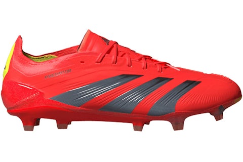 adidas Predator Elite FG Solar Rouge Noyau Noir Team Jaune Solaire