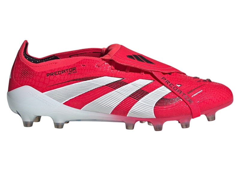 adidas Predator Elite Fold-Over Tongue AG Lucid Red Cloud