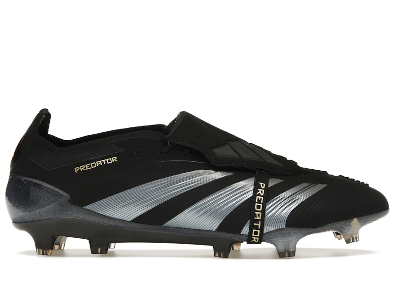 adidas Lengueta plegable Predator Elite FG Core Negro Carbon Dorado Metalizado Hombre IF6444 US