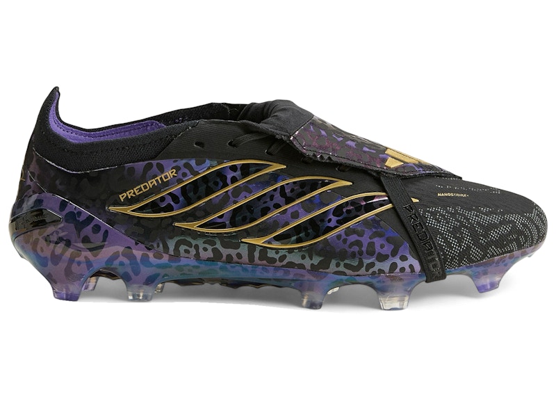adidas Predator Elite Fold-Over Tongue FG Kaka Core Black Gold Metallic