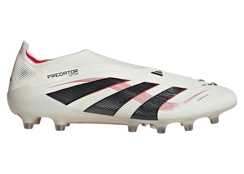 adidas Predator Elite Tongue Firm Ground - White/Silver Met