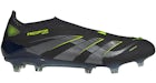 adidas Predator Elite Laceless FG Core Black Carbon Lucid Lemon