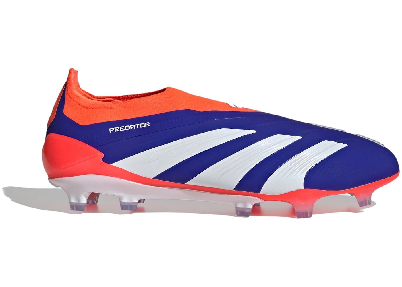 adidas Predator Elite Laceless FG Lucid Blue Cloud White Solar Red