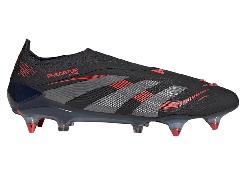 ADIDAS PREDATOR ELITE LACELESS FG/ Core Black / Cloud White