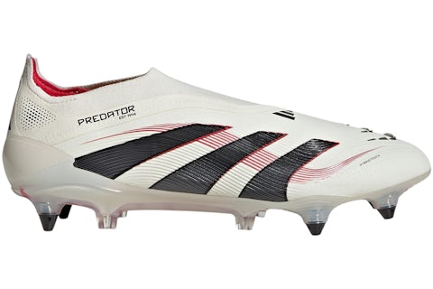 adidas Predator Elite Laceless SG Off White Core Black Pure Ruby
