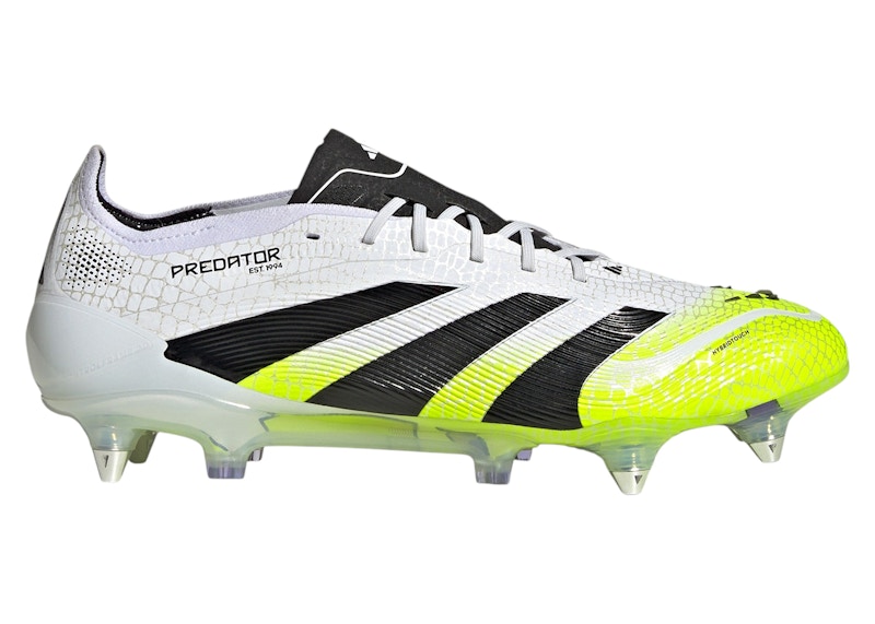 adidas Predator Elite SG Cloud White Core Black Lucid Lemon