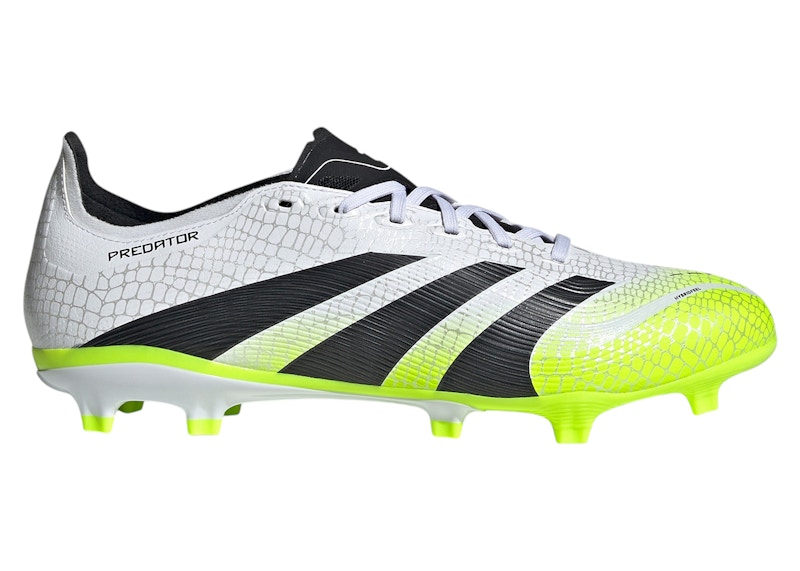 adidas Predator サッカーシューズ ホワイト/ブラック/ライム アディダス（adidas）（メンズ）サッカートレーニングシューズ