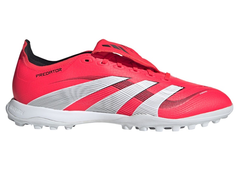 adidas Predator League Fold-Over Tongue Turf Lucid Red Cloud