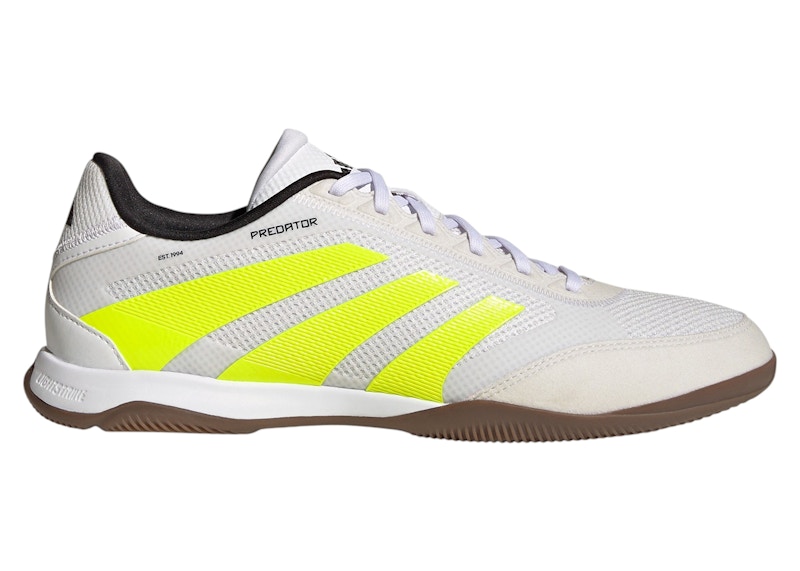 adidas Predator League Indoor Cloud White Lucid Lemon Core Black - JI1142