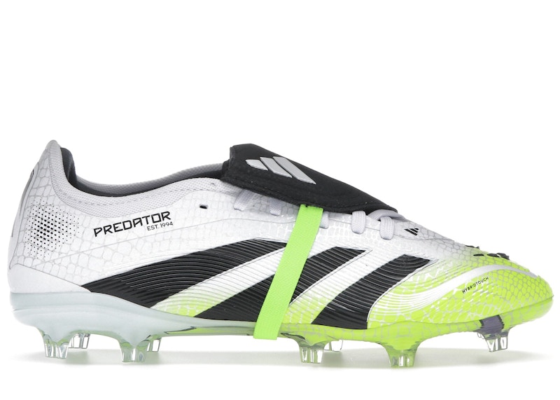 adidas Predator Pro Fold-Over Tongue FG Cloud White Core Black Lucid Lemon