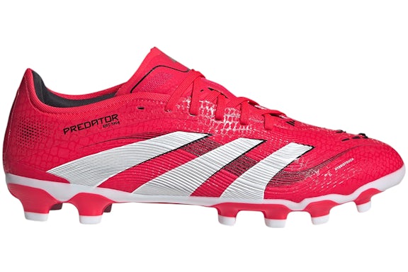 adidas Predator Pro MG Lucid Red Cloud White Core Black Men's - ID3825 - US