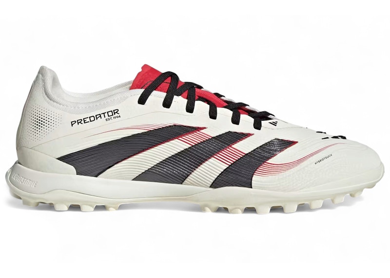 adidas gazelle silver green womens adidas Predator League Laceless TF Junior Turf Shoes Core Black/White/Red / 10.5K main image 0