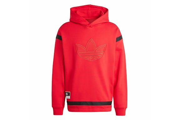 adidas Premium Classic Street Hoodie Better Scarlet/Black