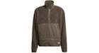 adidas Premium Essentials Fleece Sweatshirt Shadow Olive