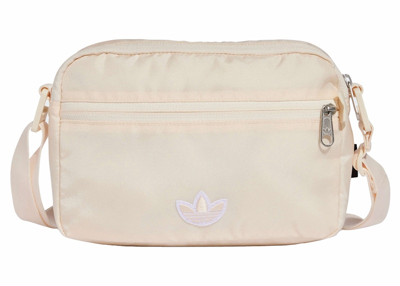 Adidas Premium Essentials Small Airliner Bag in Wonder White