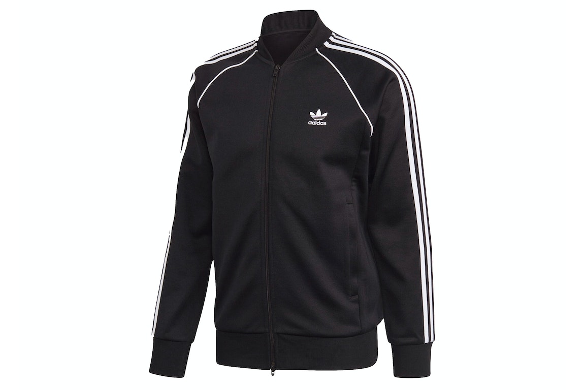 Pre-owned Adidas Originals Adidas Primeblue Sst Track Jacket Black/white
