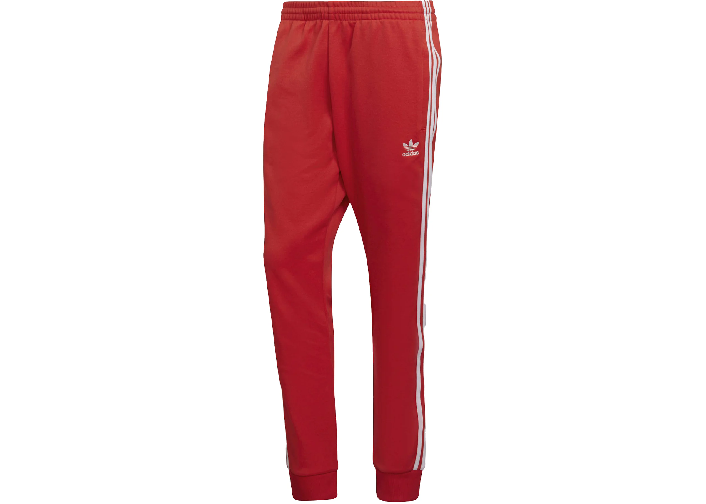 adidas Primeblue SST Track Pants Vivid Red