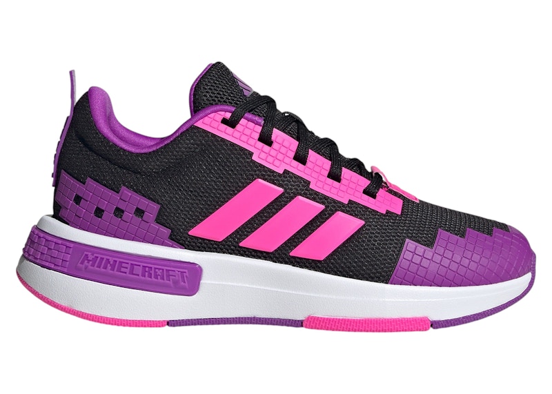 ADIDAS ORIGINALS Pre-owned Pro Minecraft Black Purple Sneakers In Core Black/solar Pink/shock Purple