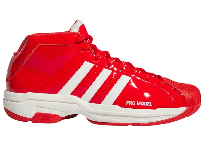 adidas Pro Model 2G Mid-Top Red Cloud White
