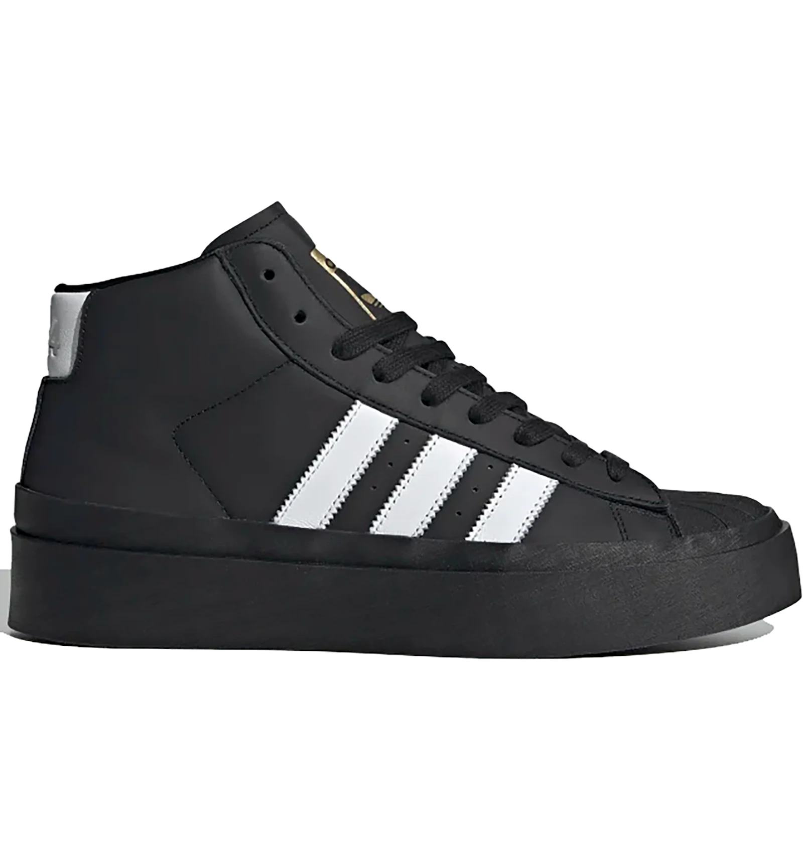 Adidas pro model black and white best sale