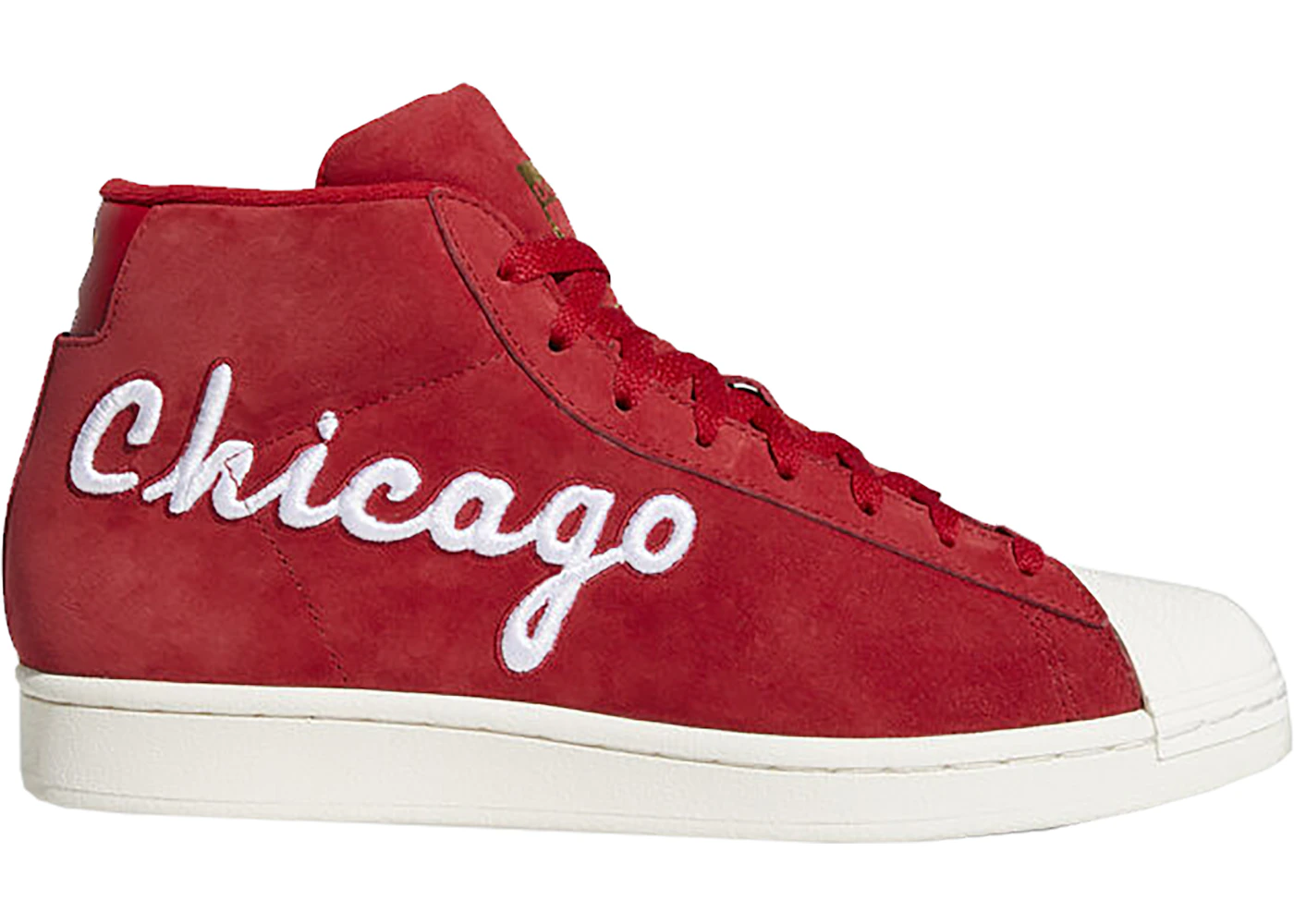 Adidas pro model clearance red and white