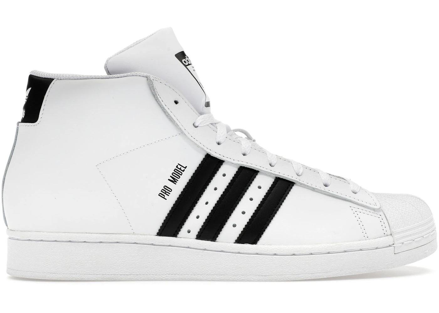 adidas Pro Model Mid White Black Men's IF5867 US