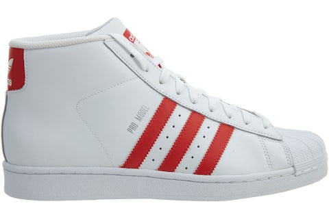 adidas Pro Model White Red Men's - S75928 - US adidas Pro Model White Red Men's - S75928 - US