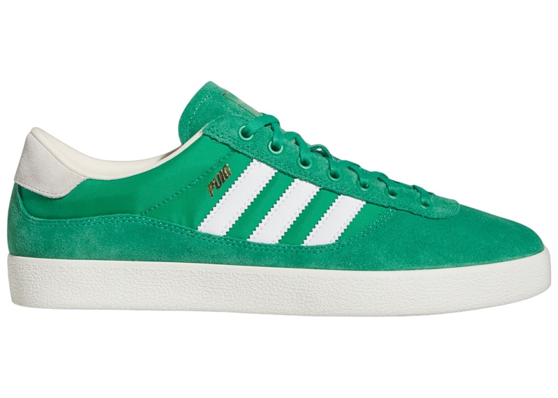 adidas Puig Indoor Court Green Cloud White Chalk White Men's