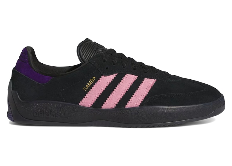 adidas Puig Samba Black Light Pink Purple - KK3738