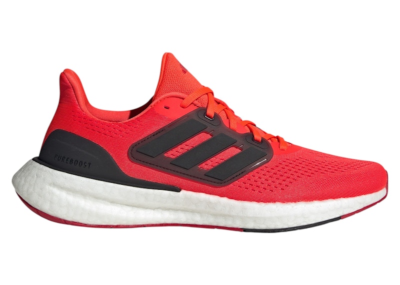 adidas Pureboost 23 Solar Red Black