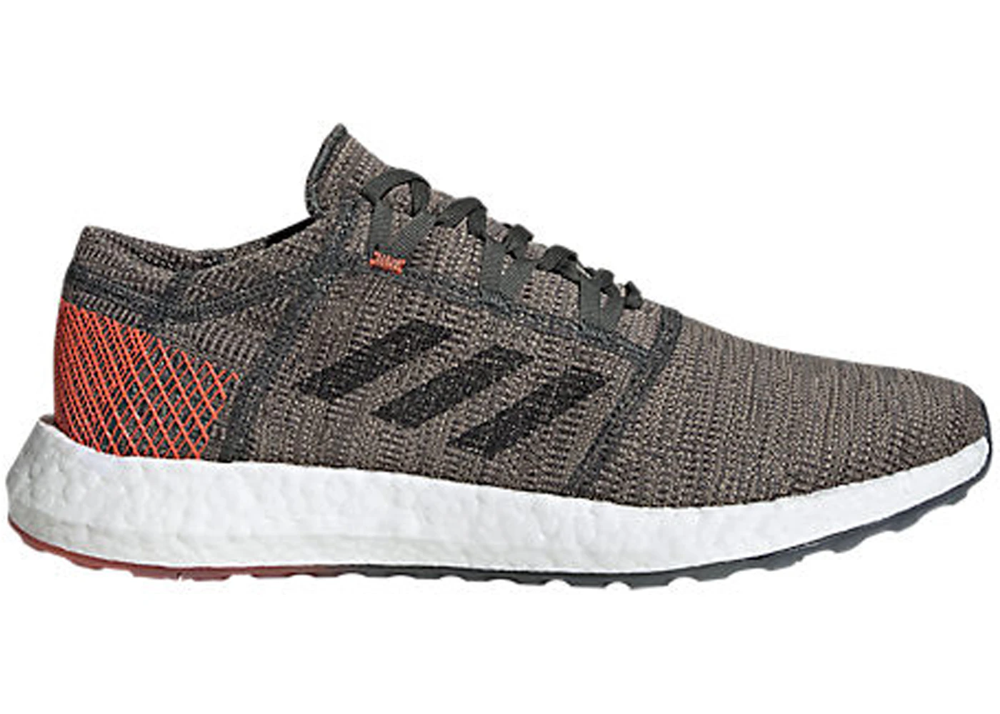 adidas Pureboost Go Legend Ivy True Orange Men s D97421 GB