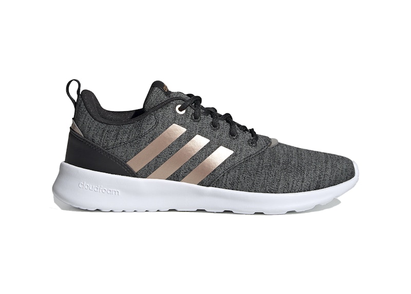 Adidas qt racer women's sneakers black copper sale