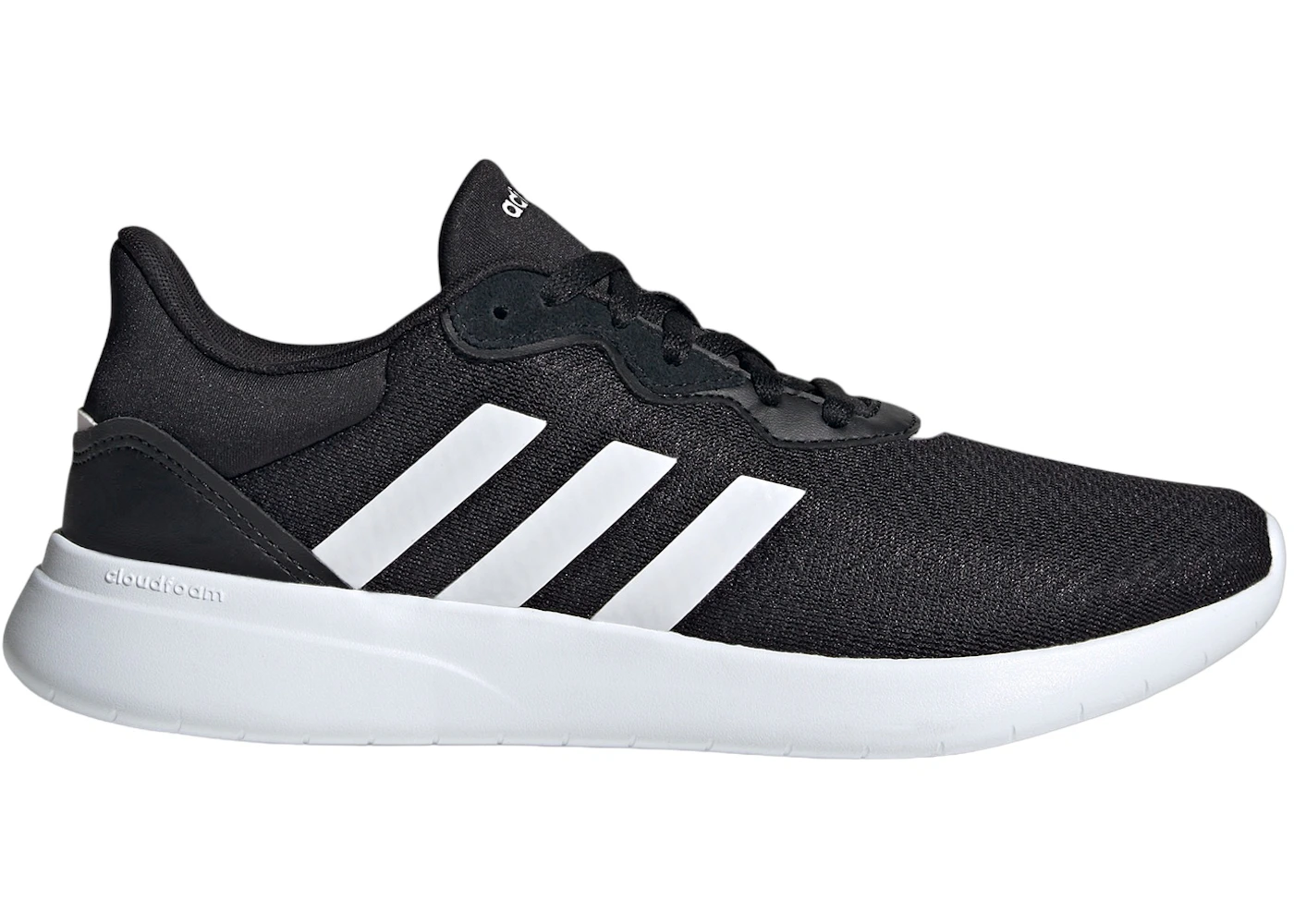 adidas Qt Racer Core Black Cloud White Almost Pink (Women's