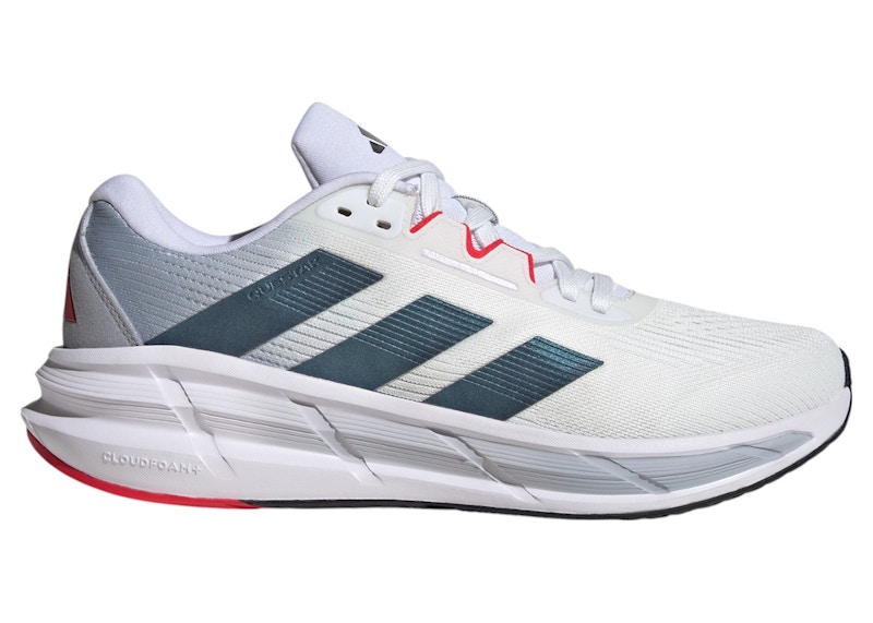 adidas Questar 3 Cloud White Core Black Pure Ruby Men's - JQ5081 - US