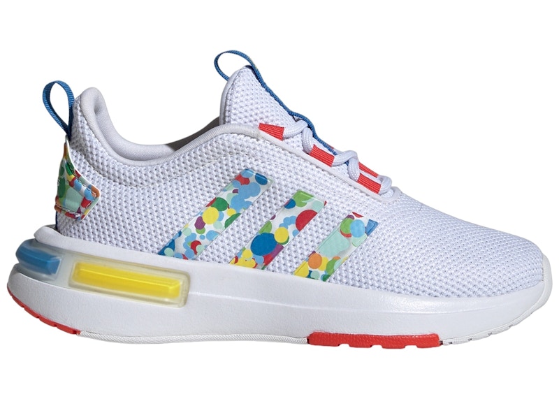 adidas Racer TR23 Cloud White Bright Red Bright Royal (GS