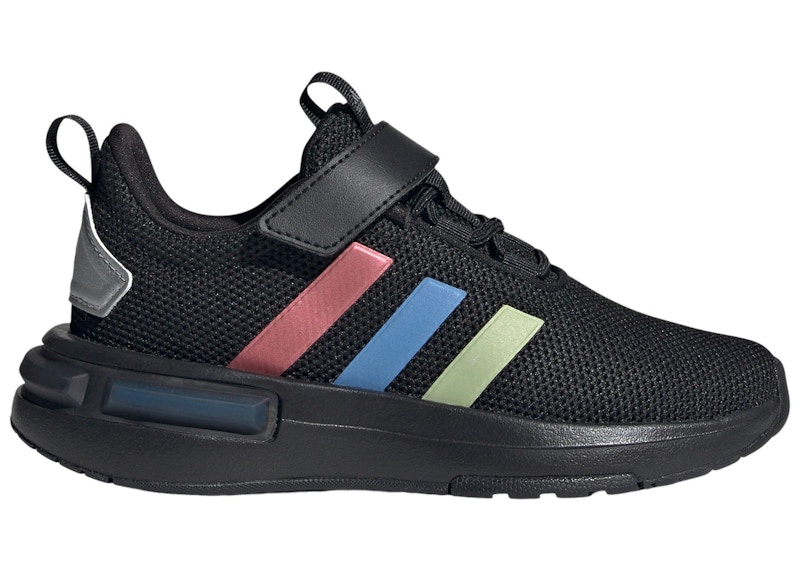 Pre-owned Adidas Originals Racer Tr23 Strap Sneakers In Core Black/silver Metallic In Multi