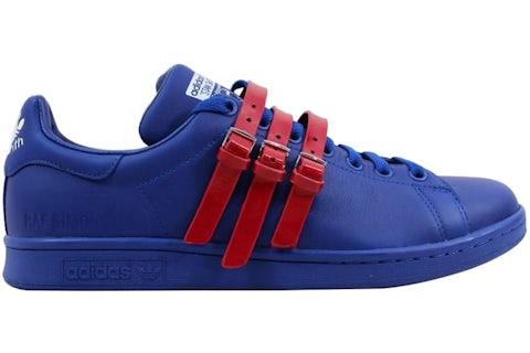 adidas Raf Simons Stan Smith Strap Royal Blue/Red Men's AQ2723 US