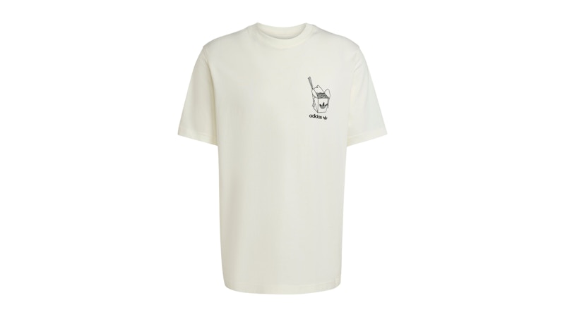 【adidas】Original ラーメンボックス グラフィック Tシャツ Y adidas Ramen Box Gfx Loose T-Shirt Off White Men's - SS25 - US