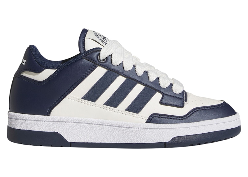 Pre-owned Adidas Originals Rapid Court Low Sneakers In Night Indigo/cloud White In Multi
