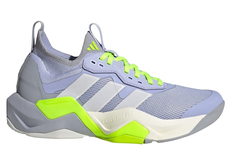 Pre-owned Adidas Originals Rapidmove Adv 2 Hiit (women's) Sneakers In Violet Tone/dash Grey/lucid Lemon In Multi