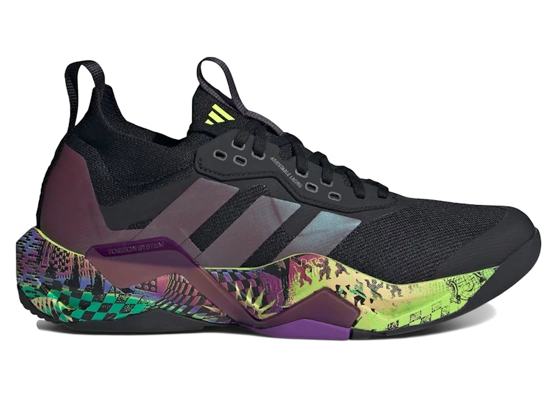 adidas x Jeremy Scott ☆ Rapidmove ADV 2 ‘Pride’ adidas x Jeremy Scott Rapidmove Adv 2 Pride schwarz JR6401