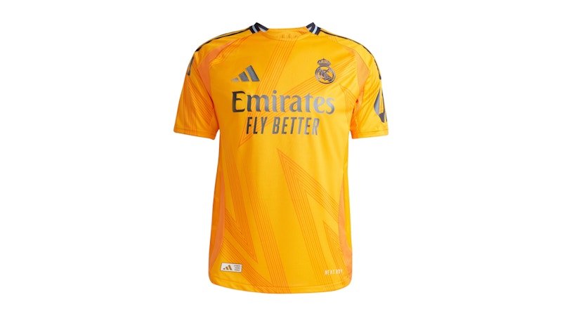 adidas Real Madrid 24/25 Away Authentic Jersey Crew Orange