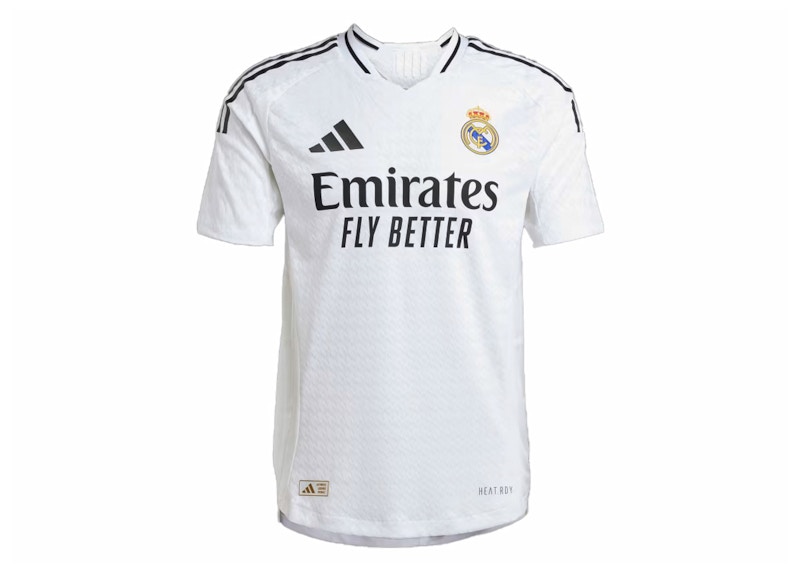 adidas Real Madrid 24/25 Home Authentic Jersey White Men's - SS24 - US